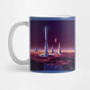 Interplanetary Spaceport Mug